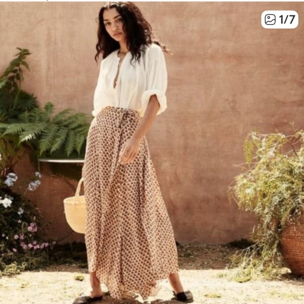 Doen Julep Skirt in Edie Floral Print